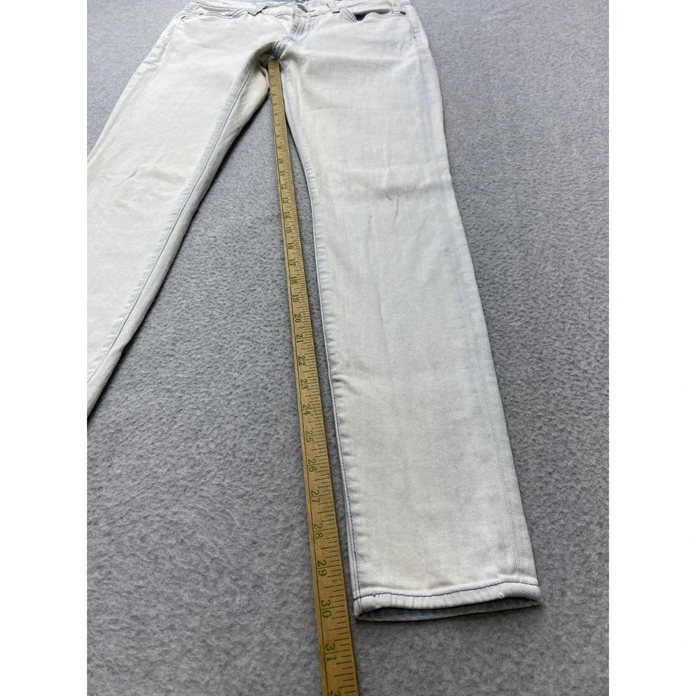 7 For All Mankind Gwenevere Jeans Womens 28 Light Wash Skinny Stretch Denim USA